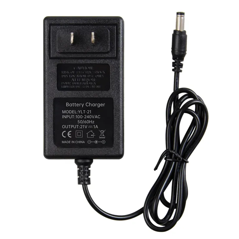 شارژر دریل شارژی 21V مناسب باتری لیتیومی 12V برای دریل پیستوله‌ای، آچار برقی، تراز لیزری و مادون قرمز