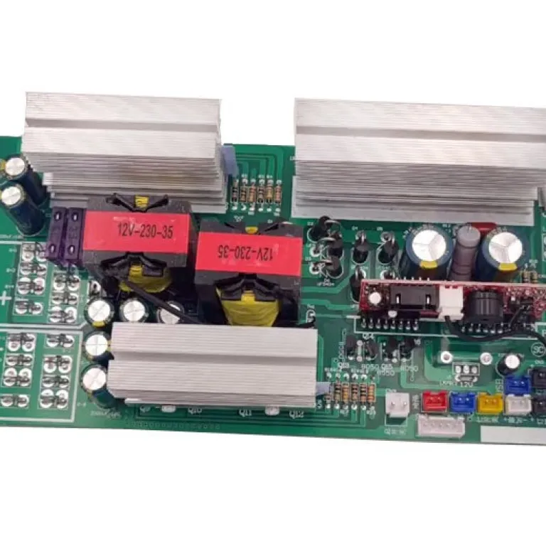 مادربرد اینورتر موج اصلاح‌شده یکپارچه با باتری لیتیومی 12V24V به 220V مبدل برق قابل‌حمل برای فضای باز