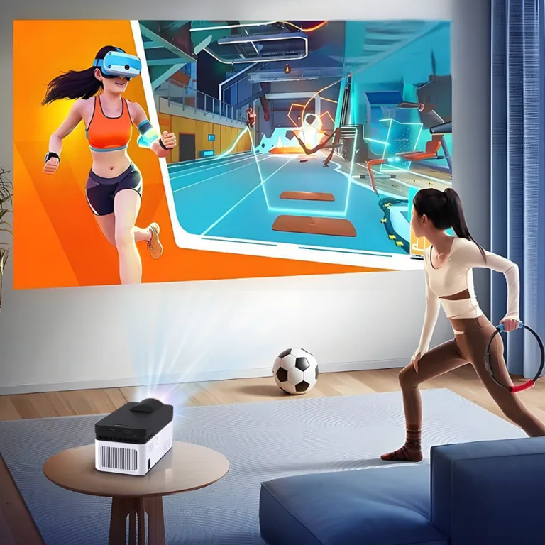 HY450 پروژکتور فوق کوتاهبرد 1080P کیفیت بالا 8K دیکودر 1000 لومن WiFi6 پروژکتور بینالمللی