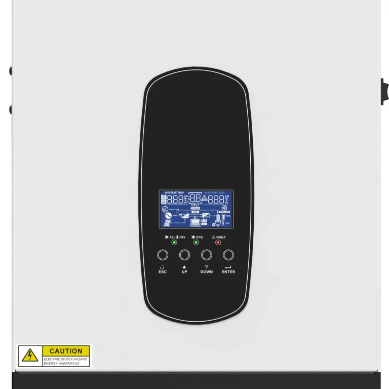 3KW اینورتر خورشیدی 24V به 220V MPPT80A PV55-450V دستگاه یکپارچه اینورتر و کنترل‌کننده خورشیدی