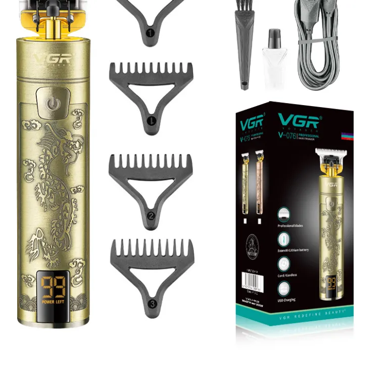 ماشین اصلاح موی حرفه‌ای سالنی VGR V-256 برای آرایشگران