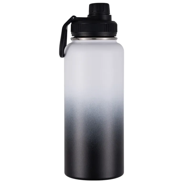قمقمه ورزشی استیل 304 مخصوص فضای باز و کوهنوردی، 32oz با ظرفیت بالا، وکیوم و مناسب خودرو
