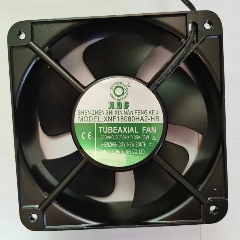 12038 فن خنک‌کننده صنعتی با بلبرینگ و سیم مسی 220v380V110v فن محوری DC برای لپ‌تاپ