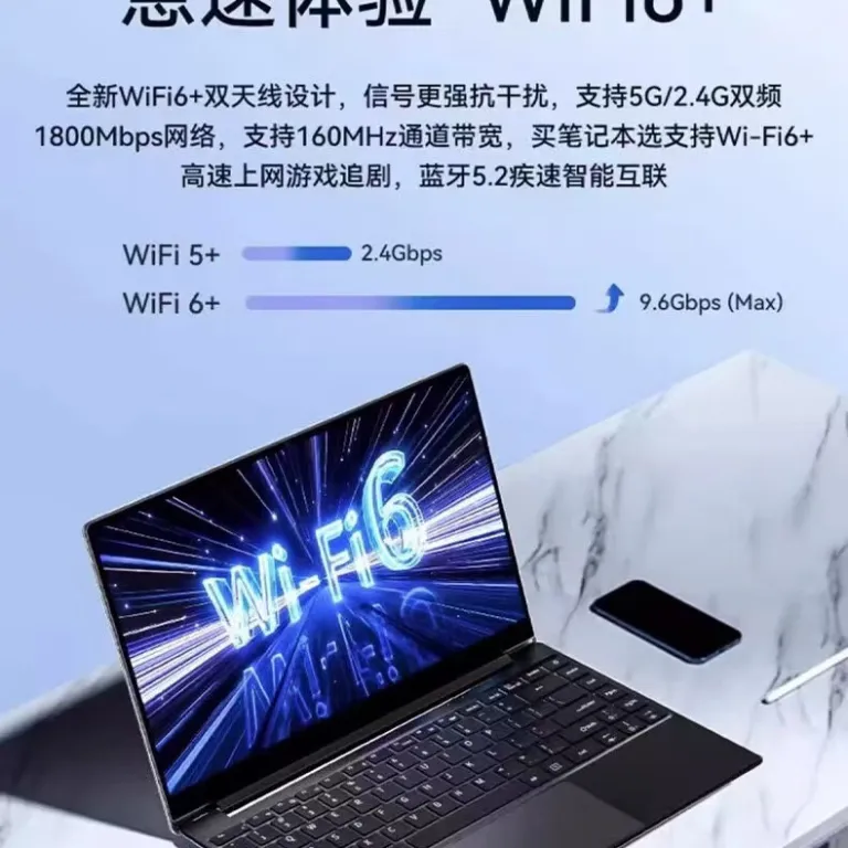لپ‌تاپ Core نسل 13 15.6 اینچی با گرافیک مجزا 4G و N95، فوق‌باریک و سبک برای بازی و کارهای روزمره 4K