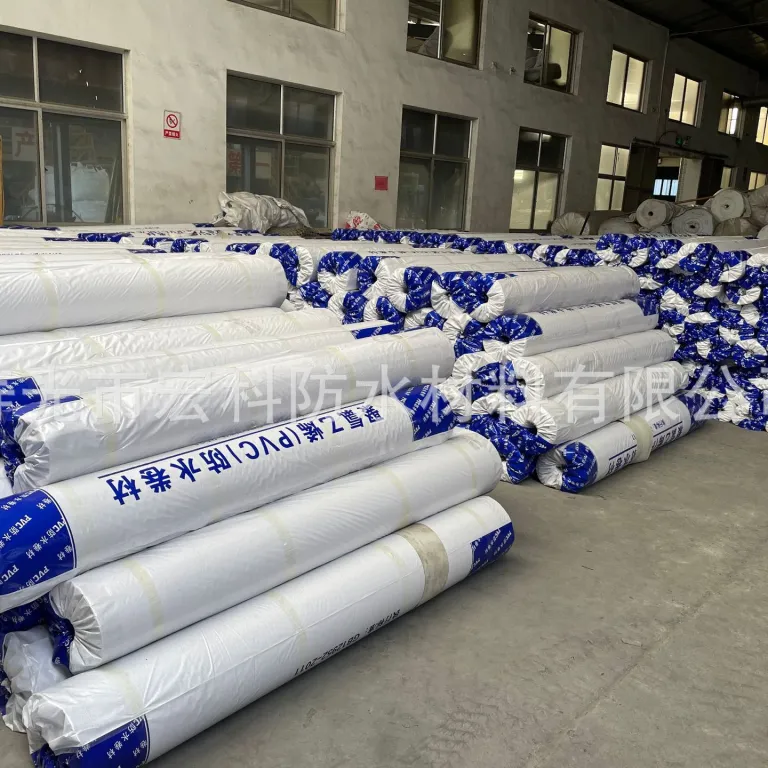 ورق ضدآب PVC، پلی‌وینیل کلراید پلیمری تقویت‌شده داخلی مقاوم در برابر نفوذ ریشه، ورق ضدآب ساختمانی برای زیرزمین