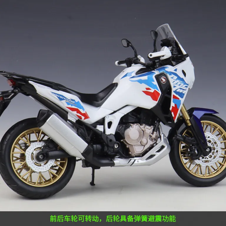 WELLY 1:12 مدل موتورسیکلت آلیاژی شبیه‌سازی شده هوندا Africa Twin Adventure