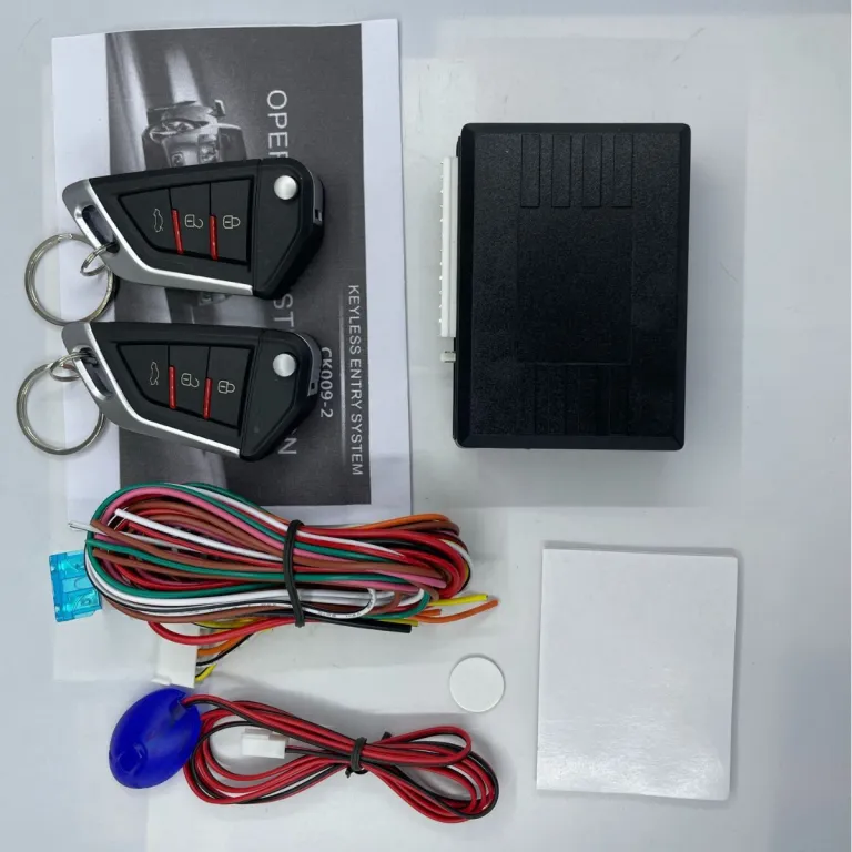دزدگیر خودرو با ریموت کنترل قفل مرکزی و ورود بدون کلید Keyless