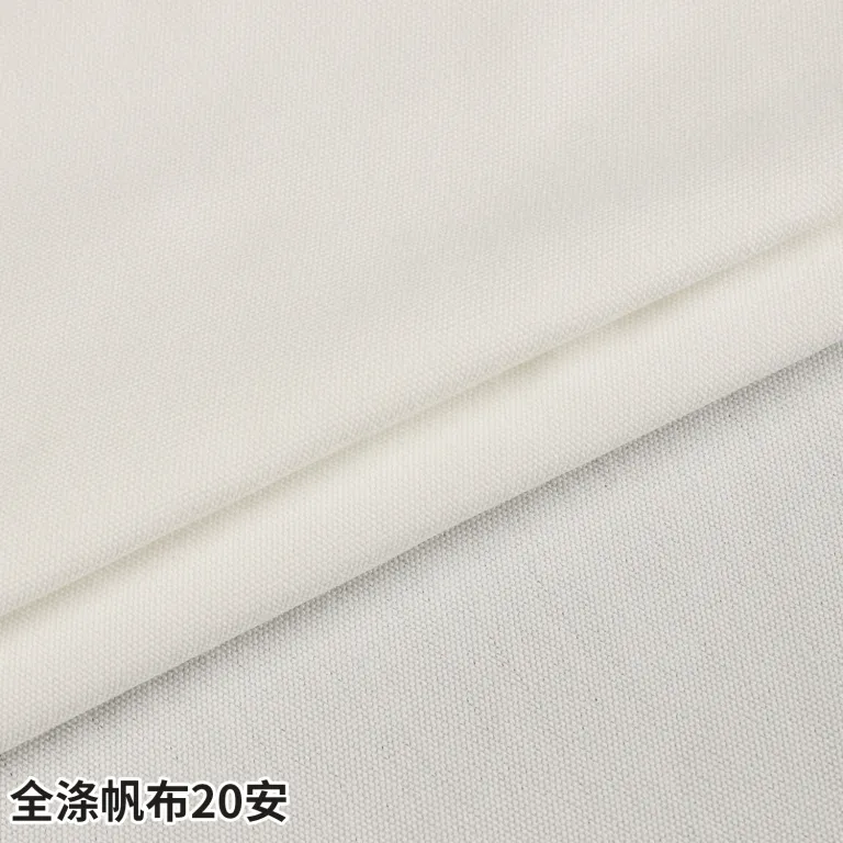 پارچه برزنتی سفید ضخیم 6 آن-20 آن، پارچه زیر چاپ، مناسب مبل دست‌دوز، کوله‌پشتی و کیف مدرسه، پارچه صنعتی
