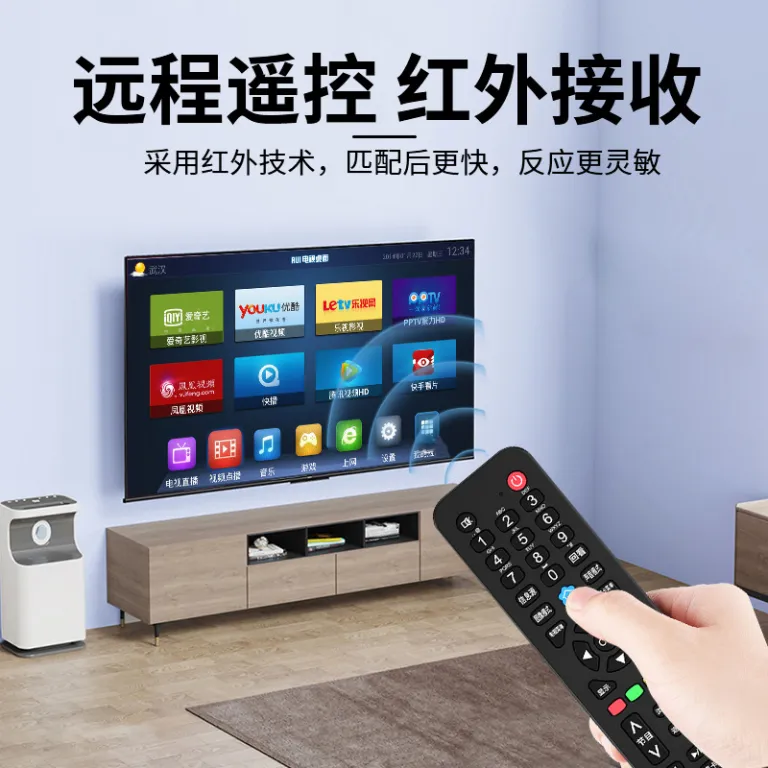 ریموت کنترل تلویزیون Haier HTR-A07/HTR-U15 ال‌ای‌دی شبکه 4K برد کنترل تلویزیون با کیفیت HD