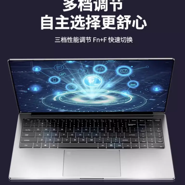 لپ‌تاپ 15.6 اینچی Core i7 با طراحی N5095 برای کار، سرگرمی و بازی
