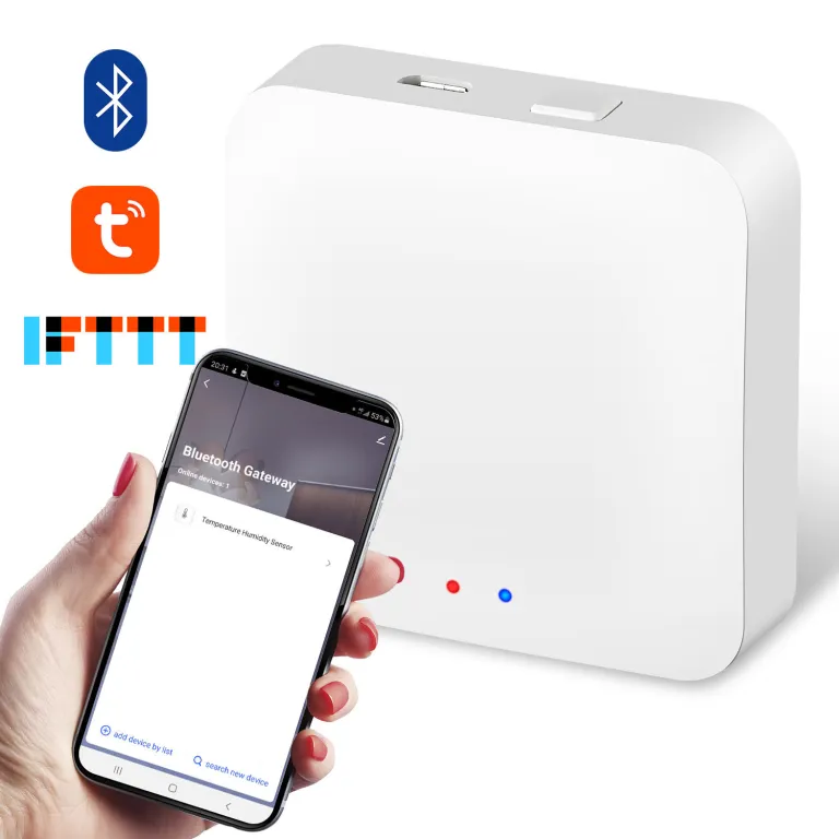 گیت‌وی بلوتوثی Tuya اپلیکیشن Tuya کنترل بی‌سیم از راه دور هوشمند Alexa mesh