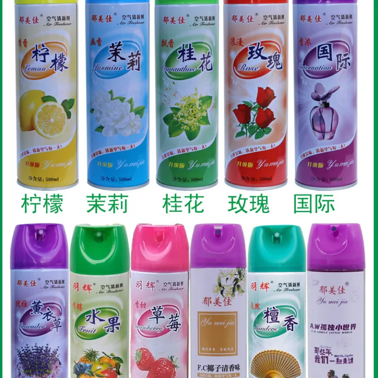 اسپری خوشبوکننده هوا عمده 500ml ماندگاری طولانی برای خانه، پذیرایی، سرویس بهداشتی و خودرو، از بین برنده بوی بد