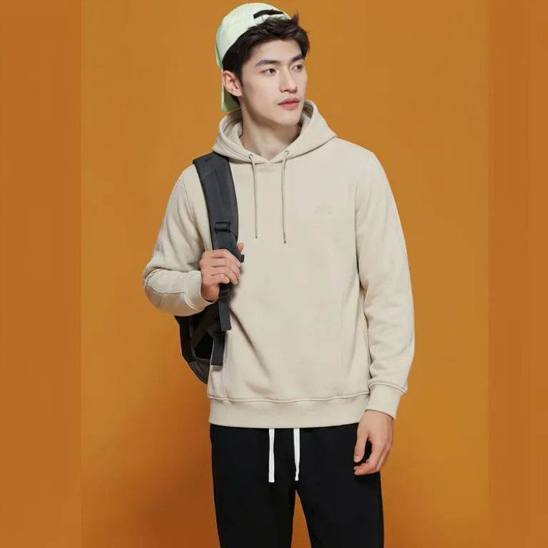 سویشرت کلاه‌دار ورزشی مردانه adidas با آستر نازک گرم و راحت، مناسب پاییز و زمستان