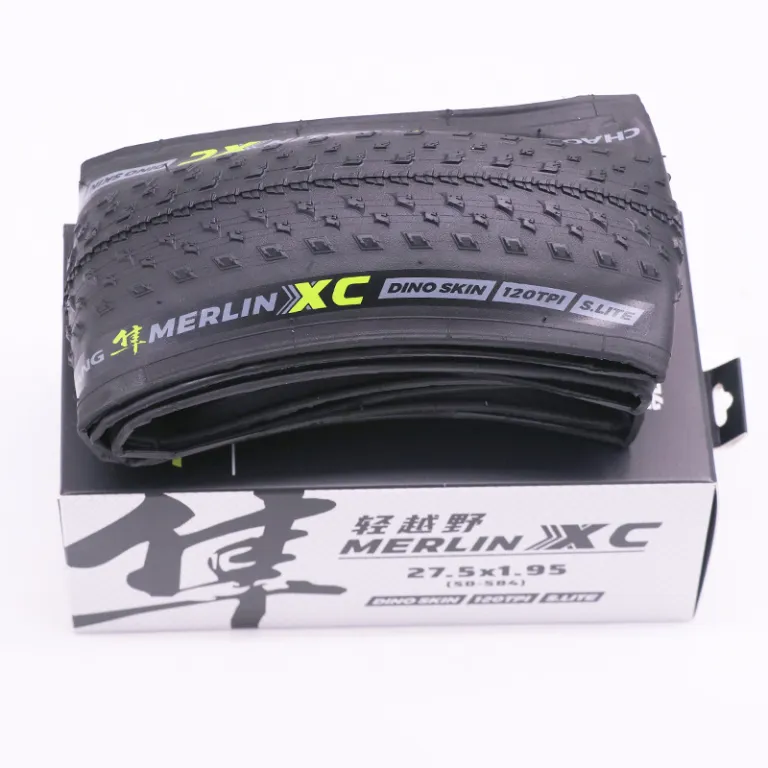 لاستیک تاشو کوهستان چائویانگ Sun XC A-815 26 27.5 29x1.95 ضدپنچری با لایه پوست دایناسور