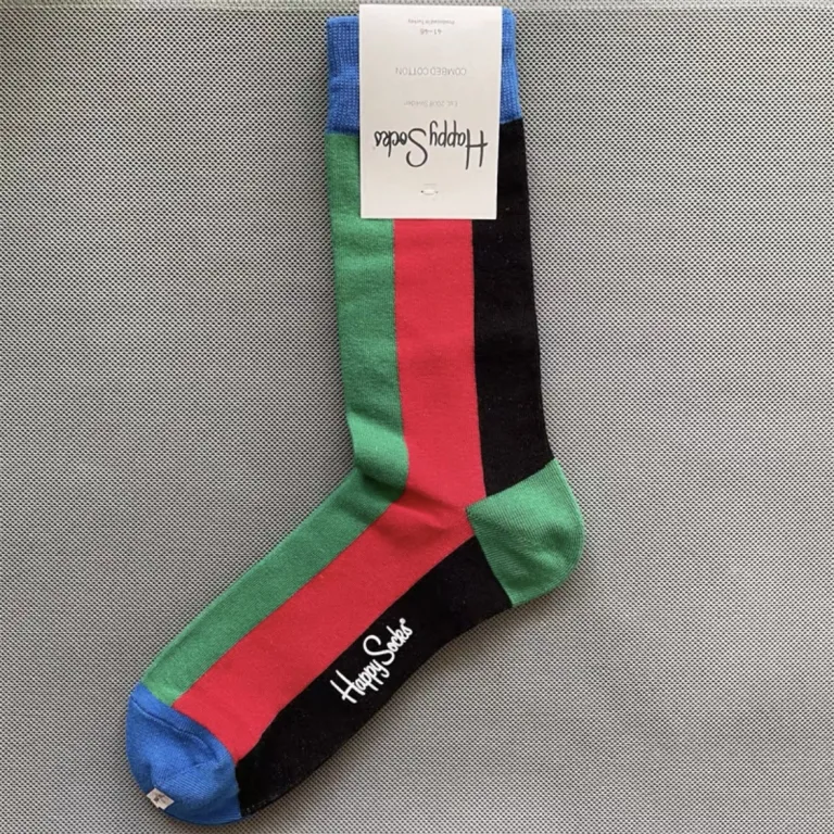 جوراب رنگی HappySocks مردانه طرح کارتونی فانتزی اینستاگرامی ساق‌متوسط بیرونی خیابانی
