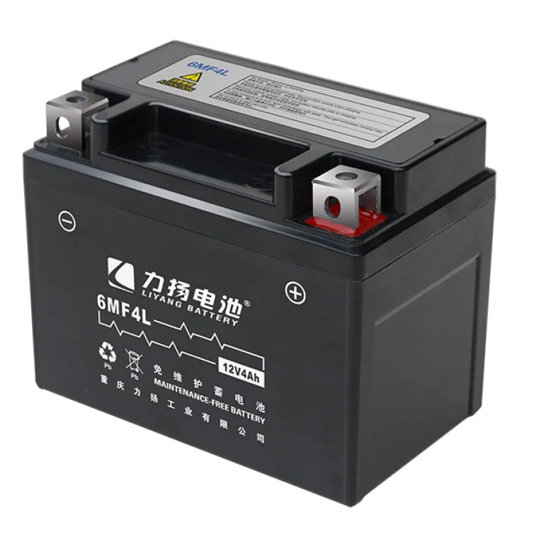 فروش مستقیم کارخانه باتری موتورسیکلت 12v4ah باتری سرب اسیدی بدون نیاز به نگهداری با صفحات سربی 99.99 درصد