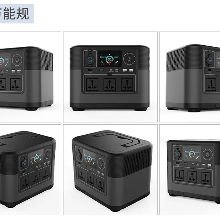 منبع تغذیه قابل حمل در فضای باز 1200W220V باتری استارت اضطراری قابل حمل برای کمپینگ در فضای باز 1 منبع تغذیه پشتیبان