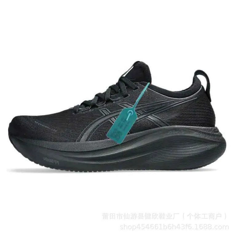 کفش دویدن مردانه آسیر GEL-NIMBUS 27 اصل خالص پوتیان با ضربه‌گیری، پشتیبانی، بازگشت انرژی و سرعت