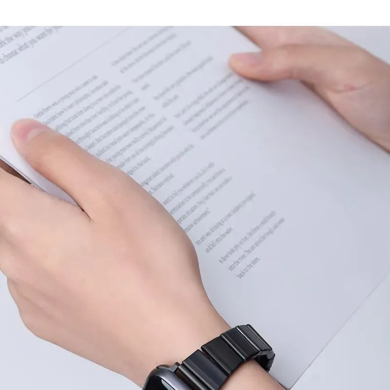 بند مناسب اپل واچ S10 بند iWatchS9 استیل ضدزنگ زنانه طرح کمر باریک s11 حس لوکس ورزشی تابستانی