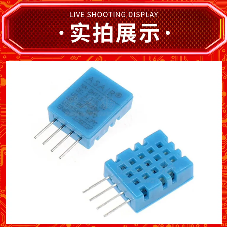 DHT11سنسور دما و رطوبتDHT-11 ماژول بلوک الکترونیکی خروجی ولتاژ دیجیتال3.3V-5V