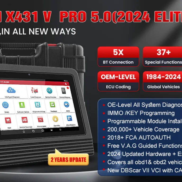 دستگاه عیبیاب خودرو LAUNCH X431 PROV5.0 دستگاه تشخیص خطای خودرو رمزگشا چندزبانه مناسب برای صادرات