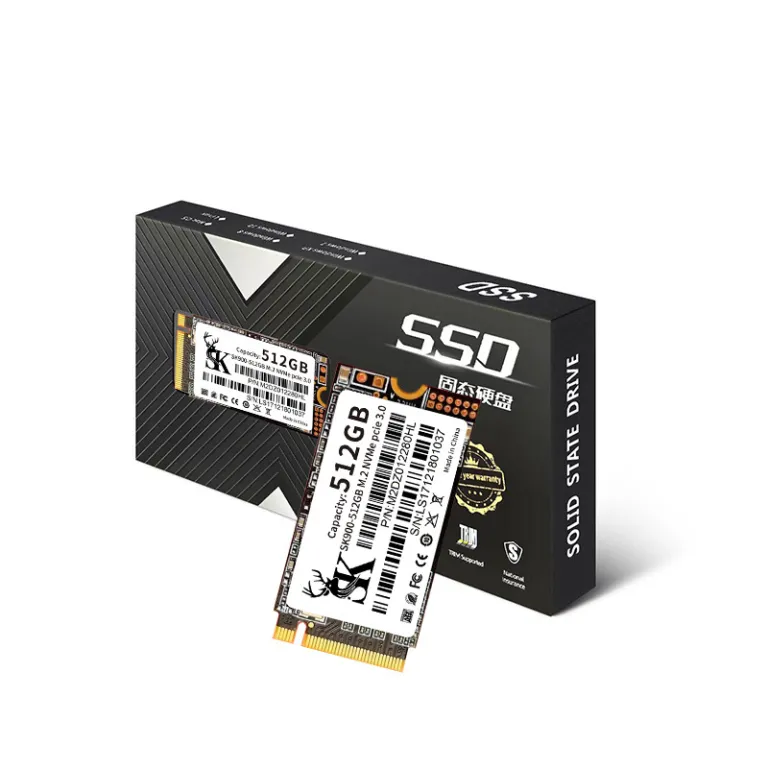 NVME 2242 درایو حالت جامد پرسرعت SSD رابط PCIE M2 128G 256G 512G 1T2T