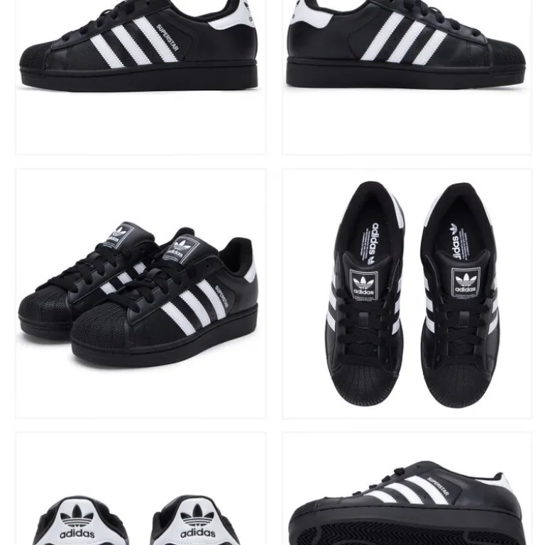 کفش راحتی adidas Originals Superstar 2 با طراحی پنجه صدفی، سبک و خنک، مناسب استفاده روزمره