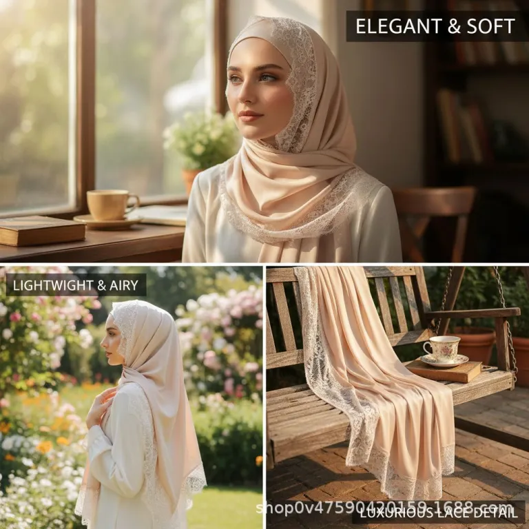 روسری توری شیفون زنانه، ساده و همه‌پسند، مناسب پوشش سر، روسری ضدآفتاب، شال، جدیدترین مدل، عرضه عمده از تولیدکننده