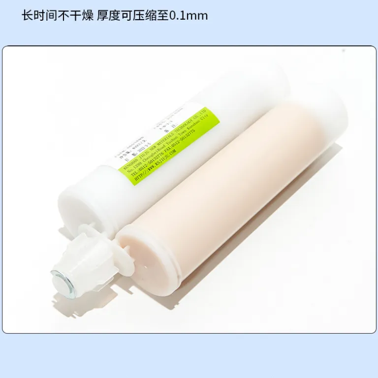 خمیر سیلیکونی دو جزئی رسانای حرارتی مقاوم در برابر حرارت بالا عایق الکتریکی برای خنک‌سازی CPU لپ‌تاپ و حافظه گرافیکی