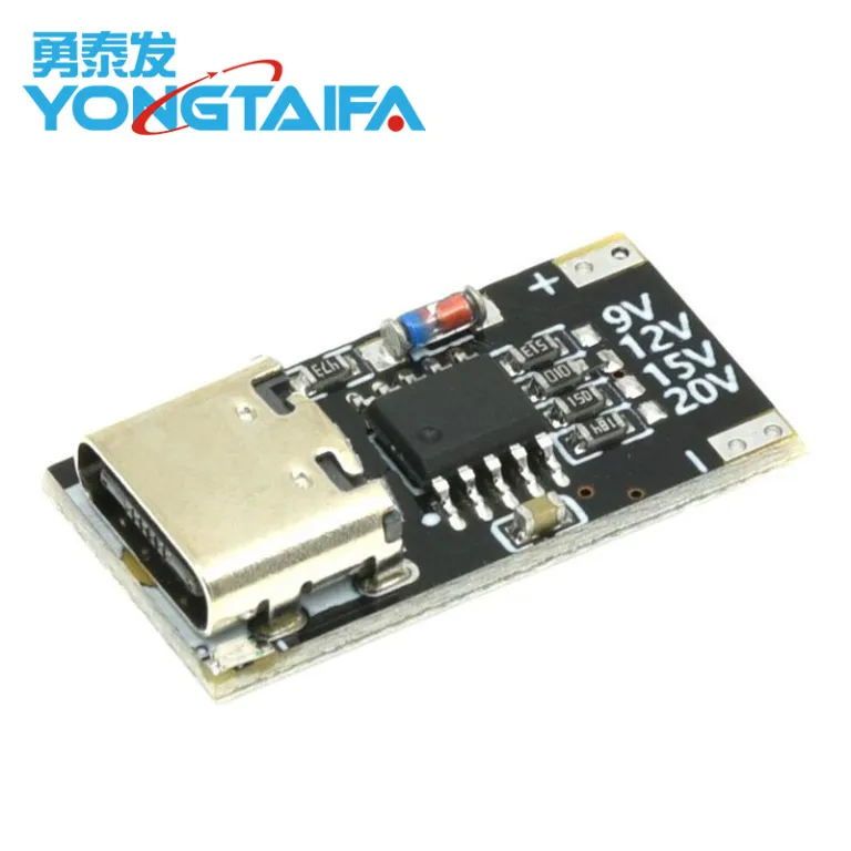 PD/QC Type-c برد تریگر پروتکل ولتاژ شارژ سریع USB 9V 12V 15V 20V