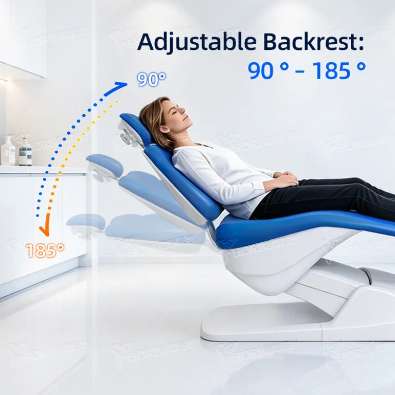صندلی دندانپزشکی قابل تنظیم ارتفاع Dental Chair برای کلینیک