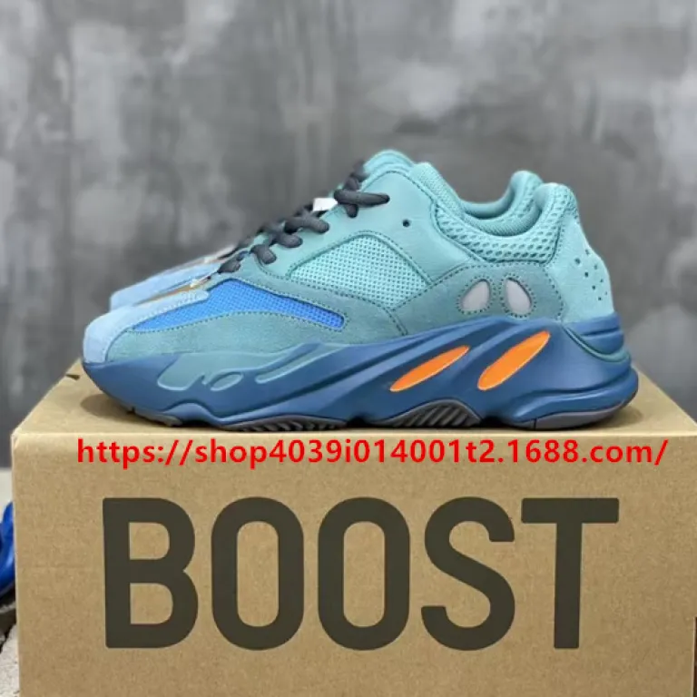 کفش اصل پوتیان یزی originalsboost700v2 مردانه و زنانه 700v3 کفش پدری ساق کوتاه مشکی