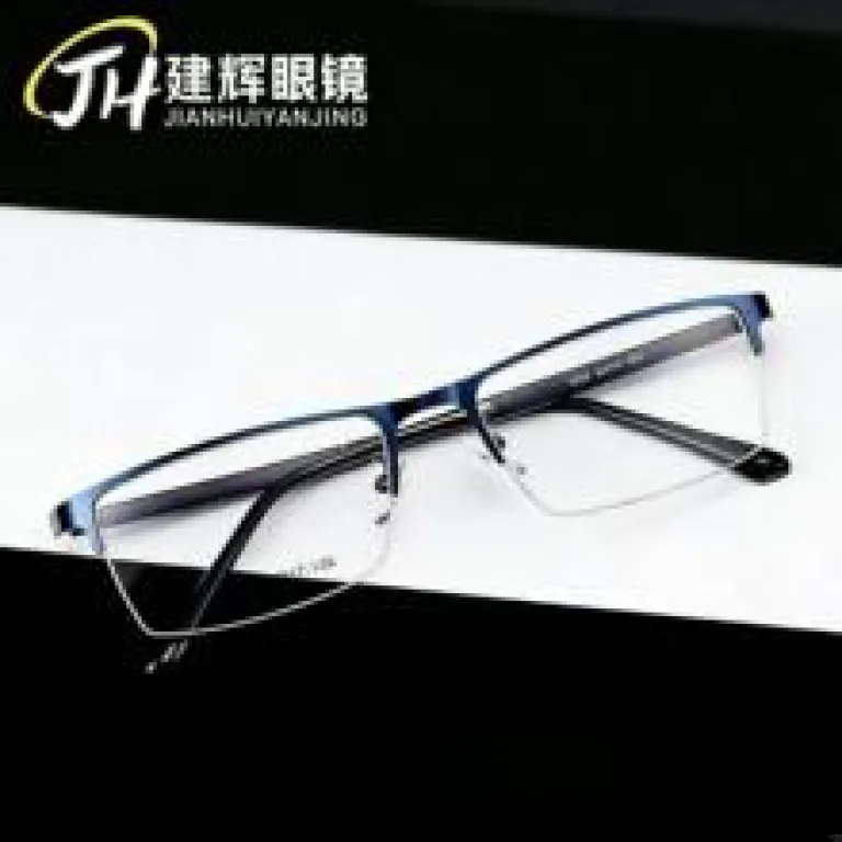 فریم عینک فلزی آلیاژ تیتانیوم با آبکاری طلای ضخیم، مناسب عدسی مطالعه، عمده از کارخانه 3004