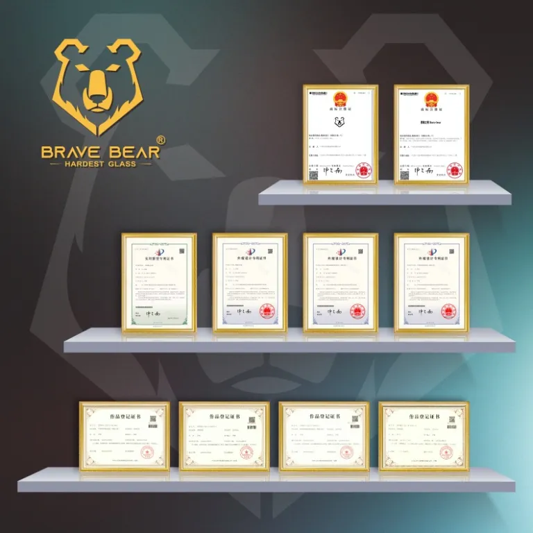 محافظ صفحه نمایش آیفون با جعبه نصب بدون گرد و غبار، ضد ضربه، شفاف، نصب آسان