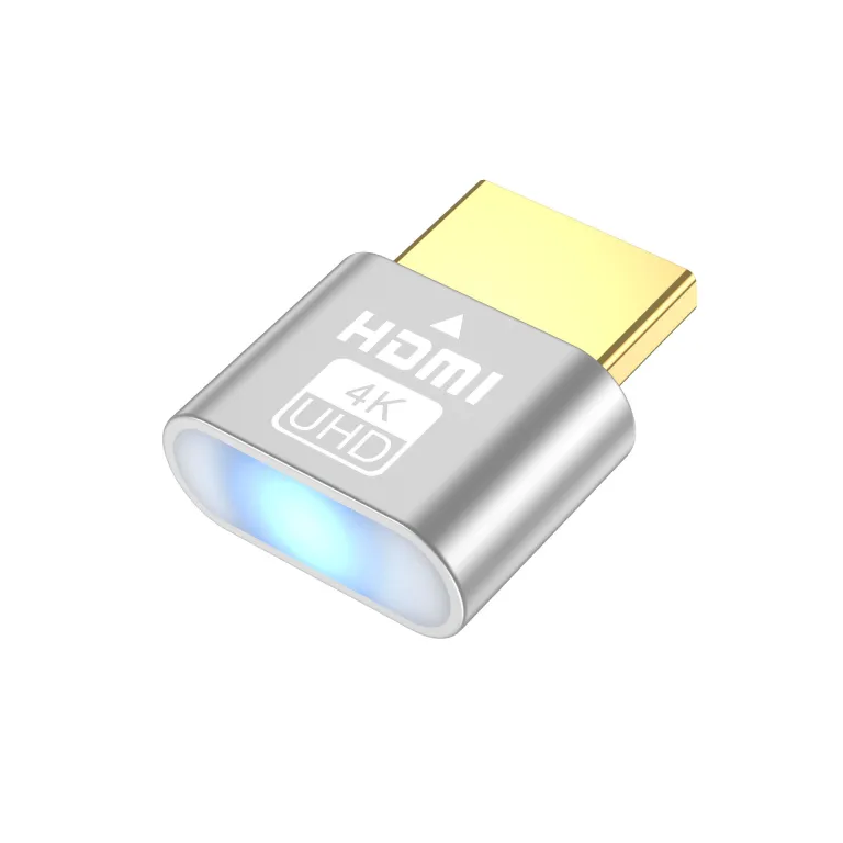 دستگاه مجازی HDMI قفل EDID شبیه‌ساز نمایشگر کارت گرافیک DP فریب‌دهنده پرفروش بین‌المللی برای استودیو و اتصال از راه دور