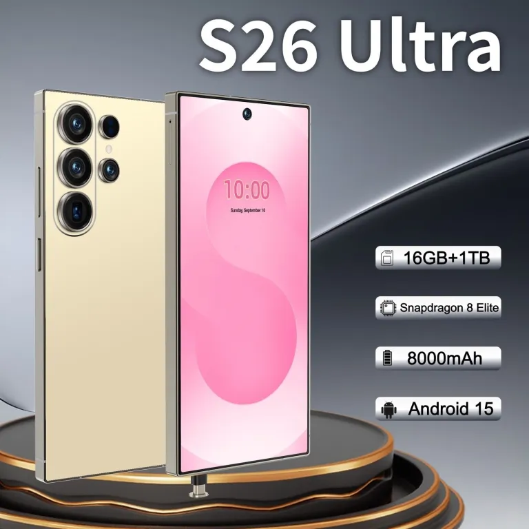 گوشی موبایل Cugo S26Ultra نسخه جهانی 4G4+64GB با قلم داخلی و صفحه‌نمایش بزرگ 6.75 اینچ اندروید 12