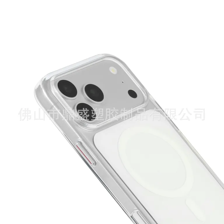 کیف رسمی دوکاره مخصوص اپل 18 طرح جدید قرمز گیلاسی iPhone17PM کیف مگنتی