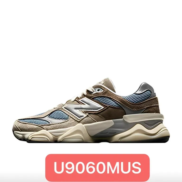 کفش نیوبالانس nb9060 اورجینال هزاره مدل سم فیل مردانه و زنانه با کفی ضخیم و افزایش قد مخصوص دویدن