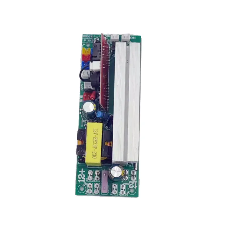 مادربرد اینورتر موج اصلاح‌شده یکپارچه با باتری لیتیومی 12V24V به 220V مبدل برق قابل‌حمل برای فضای باز
