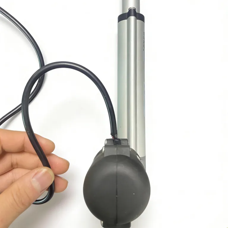 12V میله تلسکوپی برقی موتور بازکننده درب هود آشپزخانه عملگر خطی موتور فشار DC کم‌ولتاژ کم‌صدا