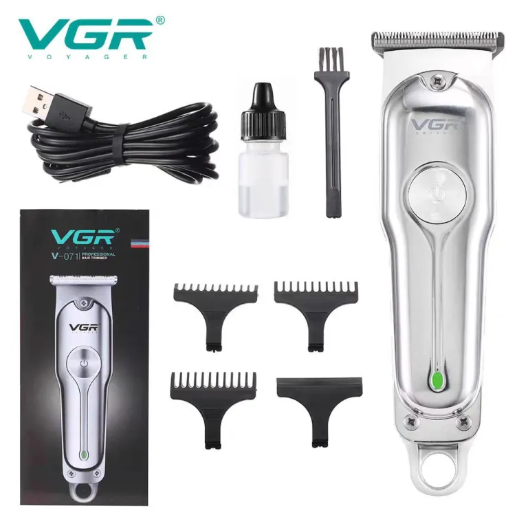VGR071 ماشین اصلاح موی سر قابل شارژ USB، عمده، باتری بادوام