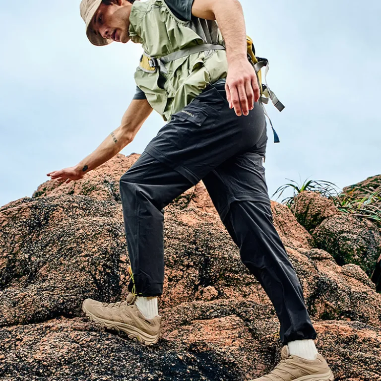 کفش پیاده‌روی ضدآب MERRELL MOAB 3 SYN GTX کوهنوردی با زیره عاج‌دار و مقاوم مدل پاییزه