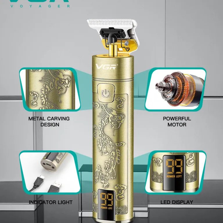 ماشین اصلاح موی حرفه‌ای سالنی VGR V-256 برای آرایشگران