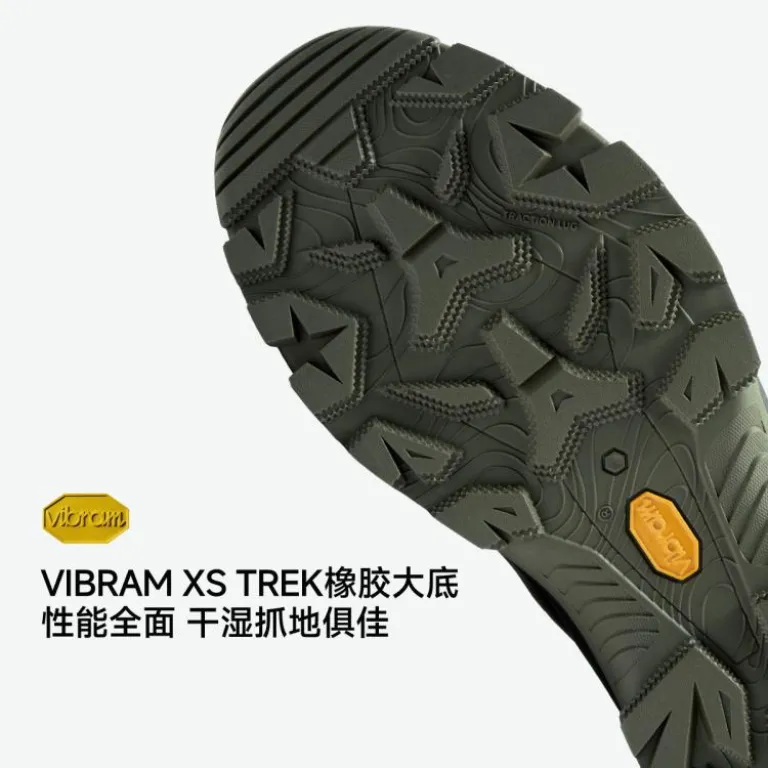 کفش کوهنوردی هیمالیا با بند چرخشی، ضربه‌گیر، زیره Vibram ضدلغزش و تنفس‌پذیر