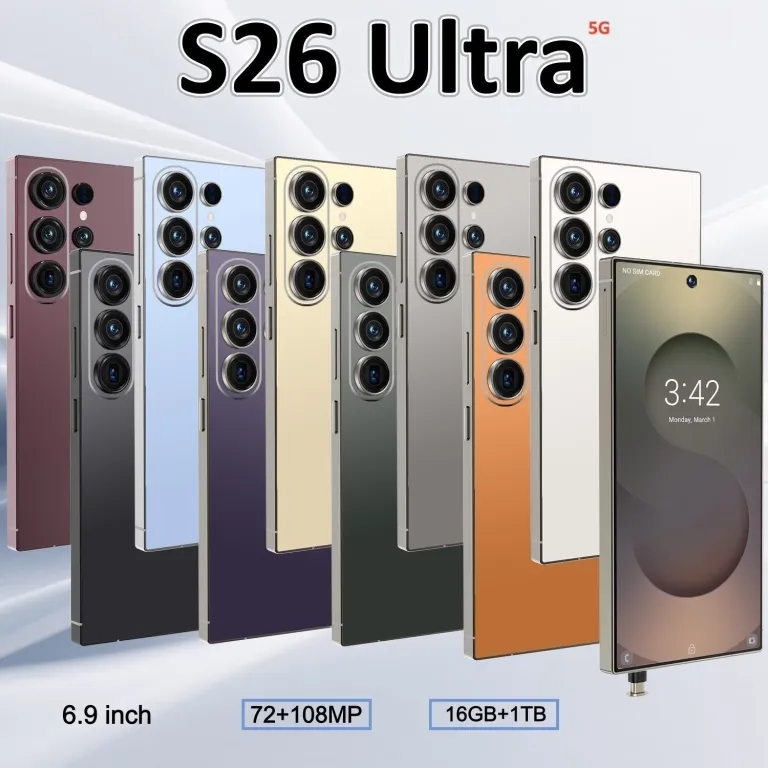 گوشی موبایل Cugo S26Ultra نسخه جهانی 4G4+64GB با قلم داخلی و صفحه‌نمایش بزرگ 6.75 اینچ اندروید 12