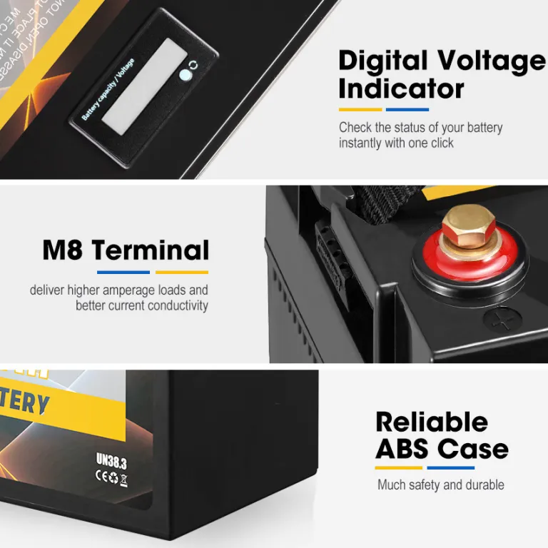 باتری لیتیوم آهن فسفات DC MOUNT 12.8V 135AH با BMS داخلی مناسب برای تامین برق کاروان و کمپینگ