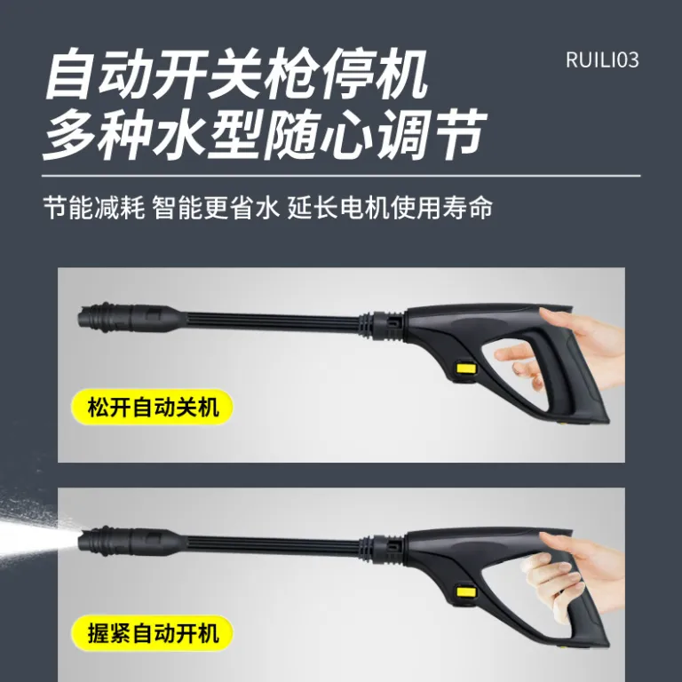 کارواش خانگی پرقدرت جدید 220V دستگاه شستشوی قابل حمل با پمپ فشار قوی