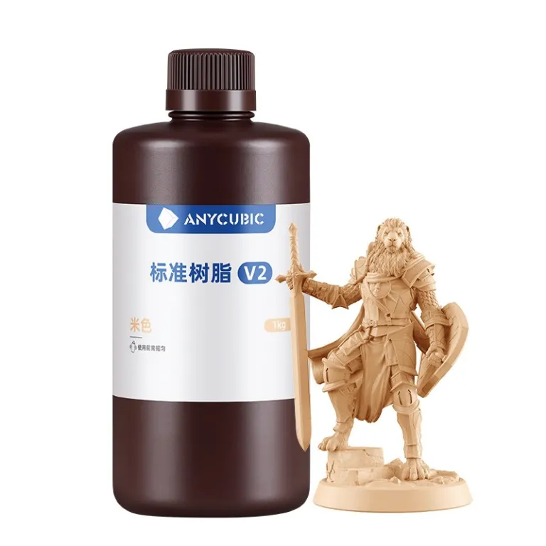 رزین حساس به نور Anycubic 3D مواد مصرفی چاپگر رزین سخت رزین استاندارد