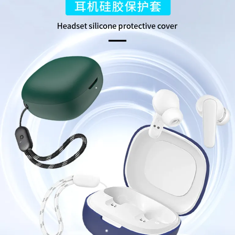 قاب سیلیکونی هدفون مناسب برای AnkerSoundcoreR50i ضد ضربه و ضد گرد و غبار محفظه شارژ