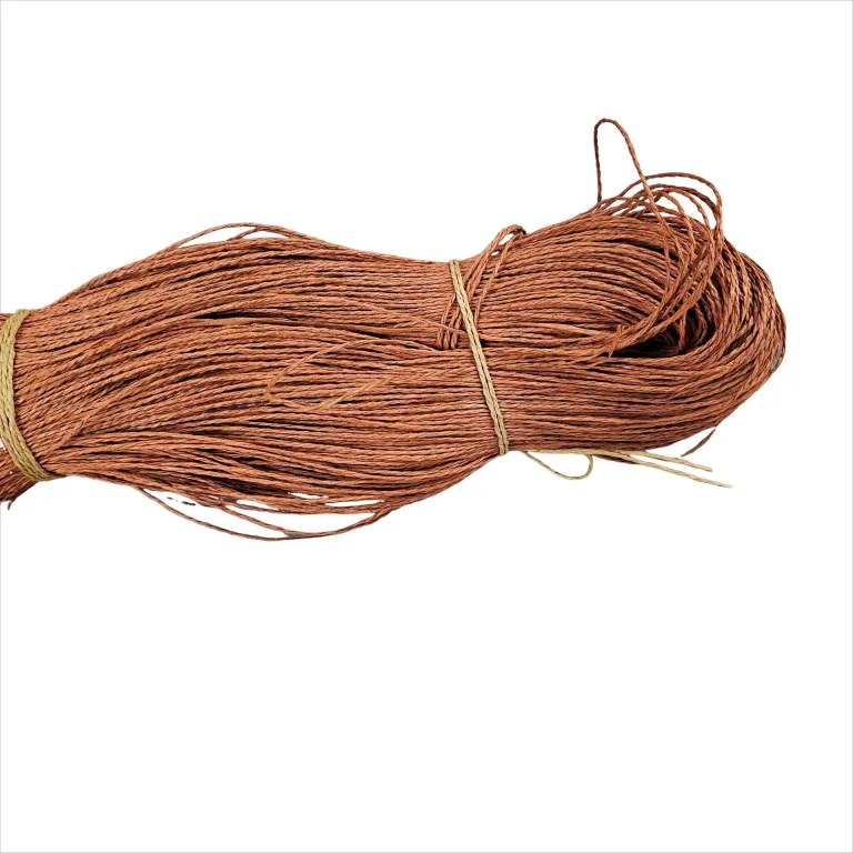 طناب کاغذی رافیا 1.5/2mm دولا برای بسته‌بندی کیک، هدیه و لوازم دارویی